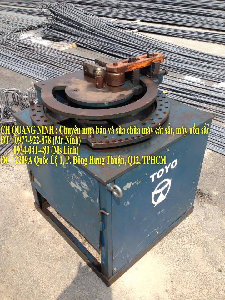 Quang Ninh : Chuyên mua bán và sữa chữa máy cắt sắt, máy uốn sắt - 6